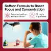 NAVEH PHARMA OptiMind - Focus Supplement | Natural ADHD Supplements for Kids | 30 MG Saffron Supplements: Kids Vitamins and Memory Supplement for Brains | Mood Support | 60 Calm Gummies (Strawberry) view 2