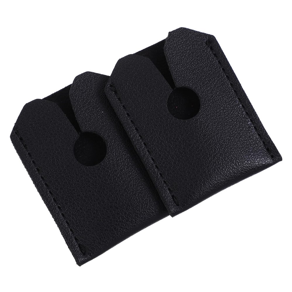 2pcs Shaver Head Protective Cover Head Storage Sleeve Safety Cover Head Sleeve Guard Head Storage Bag Bag Artificial Leather Travel Anti-scratch