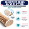 Onward Hound - Elk Antler Chew for Dogs, XXL Pack, 1 Pack, Grade A Deer Antlers Naturally Shedding for Dogs, Boredom, Dog A view 3