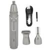 ANGGREK 3 in 1 Electric Hair Trimmer for Nose, Ear and Face, Multifunctional High Speed Portable Detachable Brush Nose Hair Clipper Set for Men view 1