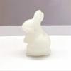 1PC Many Kinds Cute Elf Rabbit Natural Crystal Quartz Rocks Mineral Stone Carving Quartz Crystals,White Jade view 1