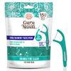 Dual-Slickers Floss Picks, 150 Floss Picks, GuruNanda view 1