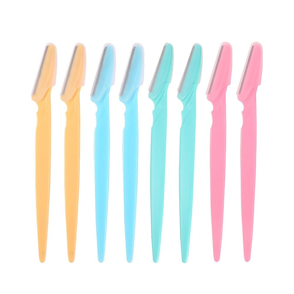 ccHuDE 40 Pcs Eyebrow Razors Facial Hair Remover Face Razors Eyebrow Razor Shaper Shavers Trimmers Exfoliating Dermaplaning Tool for Women Men