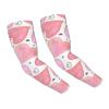 Ahdyr Pink Love Heart Arm Sleeve Anti-Uv Gardening Farm Ice Silk Sleeves Tattoo Non-Slip Arm Cuff For Men And Women view 1