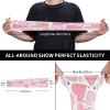 Ahdyr Pink Love Heart Arm Sleeve Anti-Uv Gardening Farm Ice Silk Sleeves Tattoo Non-Slip Arm Cuff For Men And Women view 4