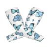 Ahdyr Cute Blue Butterfly Arm Sleeve Anti-Uv Gardening Farm Ice Silk Sleeves Tattoo Non-Slip Arm Cuff For Men And Women view 2