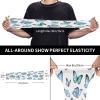 Ahdyr Cute Blue Butterfly Arm Sleeve Anti-Uv Gardening Farm Ice Silk Sleeves Tattoo Non-Slip Arm Cuff For Men And Women view 4