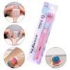 2 Pcs Triple Angle Toothbrush - 3 Bristle, 3 Sided Autism Toothbrush for Adult & Kids' Teeth & Gum Care view 4