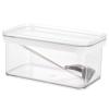 QANYEGN Butter Sealed Cutting Box, Large Capacity Butter Crisper, Clear Butter Sealing Box Set for Home Kitchen(900ML) view 1