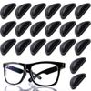 10 Pairs Soft Eyeglass Nose Pads Durable Silicone Glasses Nose Pads Anti Slip Soft Nosepads Adhesive Soft Silicone Anti-Slip Eyewear Nose Pads for Eyeglasses Glasses Sunglasses Plastic Frames view 1