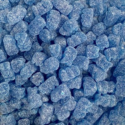 Vegan Fizzy Blue Bears 2kg Share Bag by The Gourmet Sweet Company