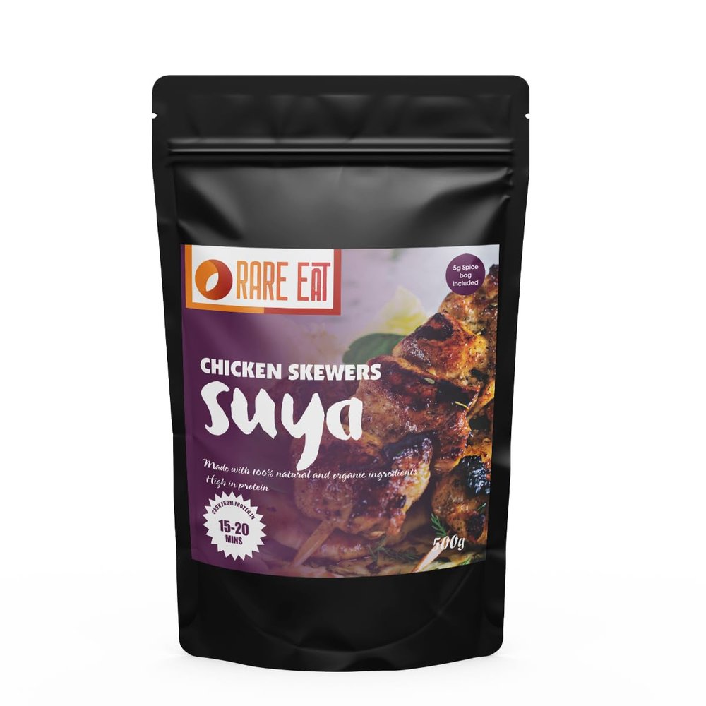 Spicy Nigerian Chicken Suya | Chicken Barbecue with Suya Spice 500g X 3| Mild