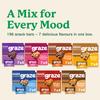 Graze - Vegan Snacks Variety box - Oat Boosts- Best of all flavors selection box of vegan snack oats flapjacks - Total of 196 snacks view 4
