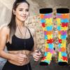 5Pcs Compression Socks for Men and Women, Flight Socks Compression Stockings Knee High Socks for Running, Sport, Medical, Athletic, Airplane Travel, Pregnant Woman view 3
