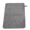 Felt Sauna Pad, Moisture-Absorbing, Heat Insulation, Water Absorption, Breathable Felt Mat with Hanging Ring for Bathroom Spa view 1