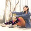 6Pcs Compression Socks for Men and Women, Flight Socks Compression Stockings Knee High Socks for Running, Sport, Medical, Athletic, Airplane Travel, Pregnant Woman view 3