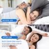 Mouth Tape for Sleeping, 60 Pcs H-Shape Sleep Mouth Tape, Snoring Aids for Men Women, Helps Stop Snoring and Develops Nasal Breathing Habits (Blue) view 4