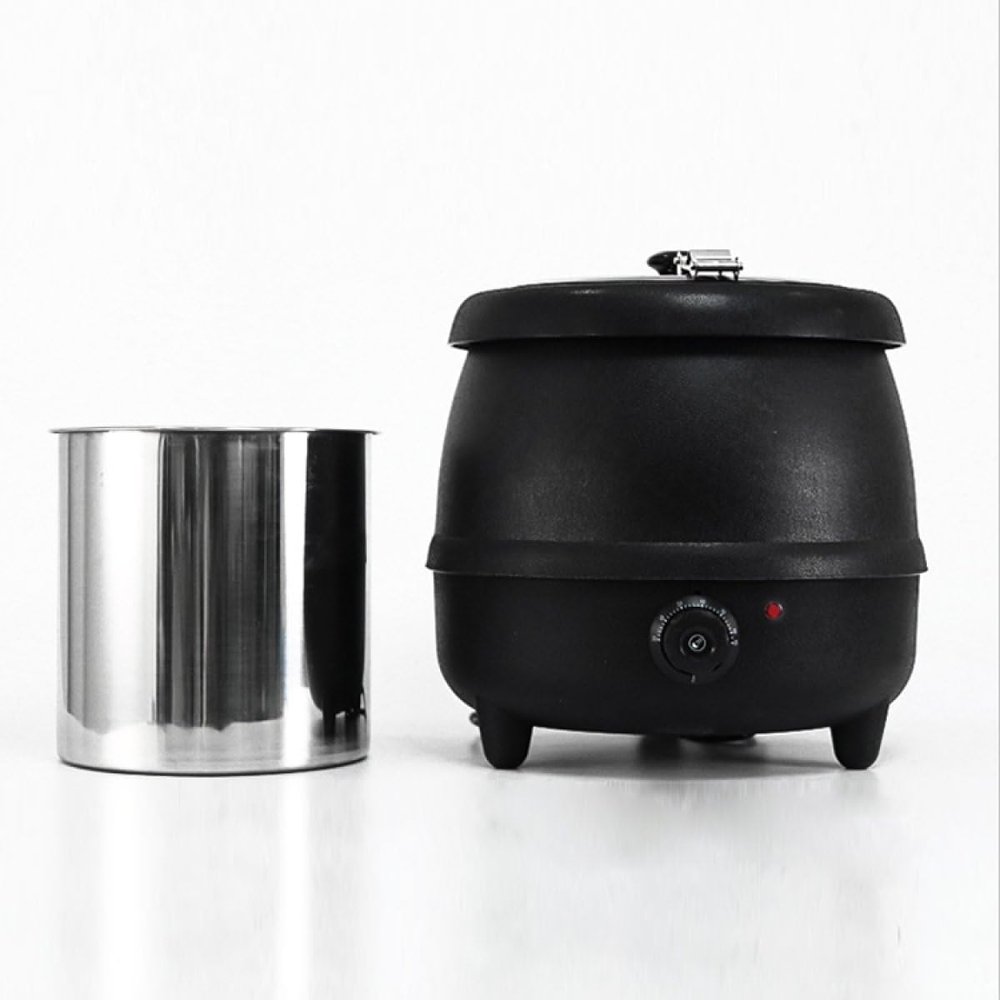 Soup Kettle Black 10 litres | Stalwart DA-VICSWQ10
