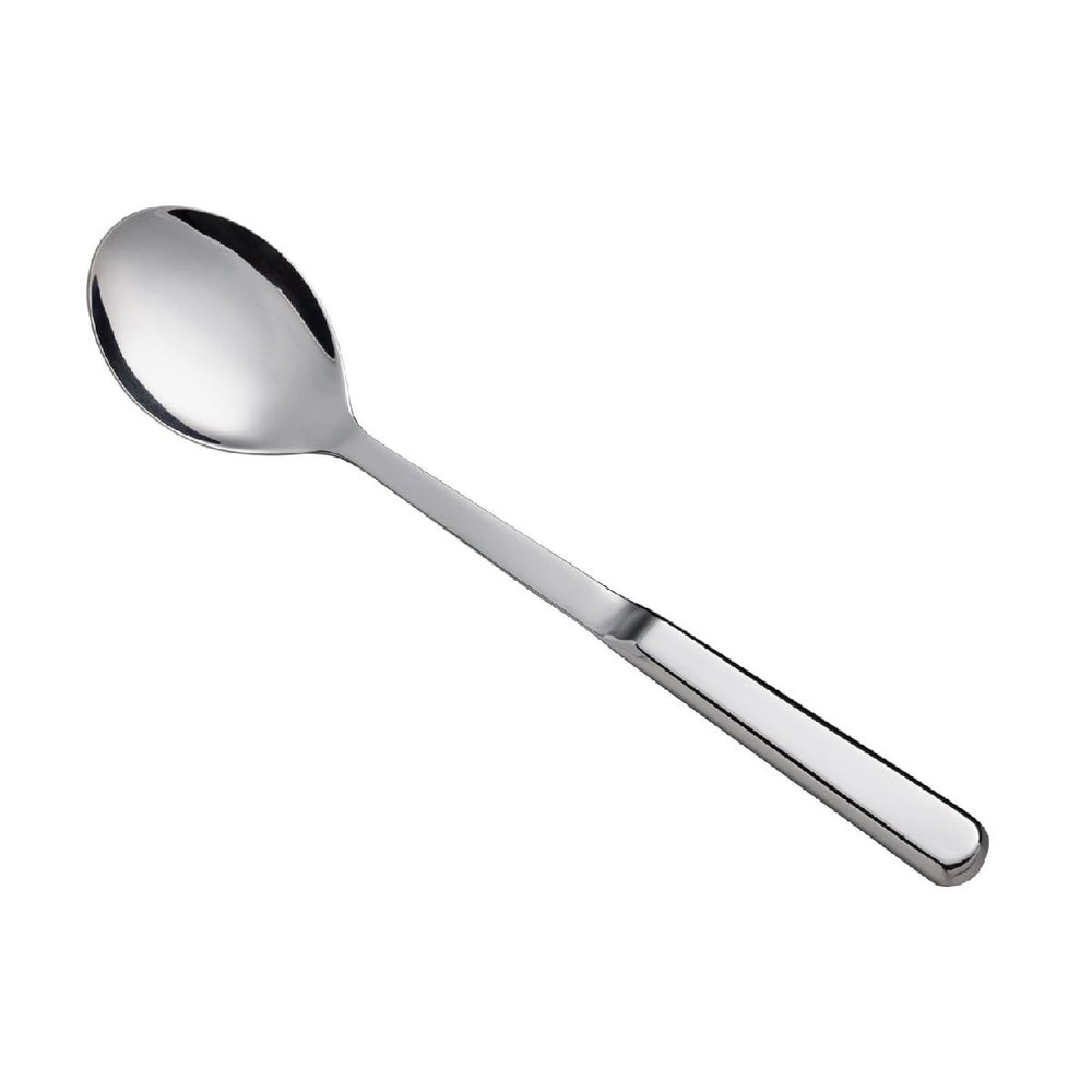 Adexa WBU001 Stainless Steel Solid Serving Spoon, 30cm