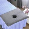 5 set of Massage Table Cover with Face Breath Hole 50x80 cm Reusable for Beauty Salon, Gray, 50 x 80 cm view 3