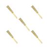 5 set of Butterfly Combs Hair Trimmer Barber Tool Beard Metal for Beginner Training Gold, 22 cm view 1