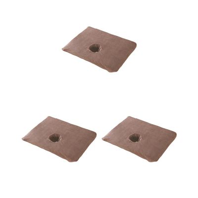 3 set of Massage Table Cover with Face Breath Hole 50x80 cm Reusable for Beauty Salon, Coffee, 50 x 80 cm