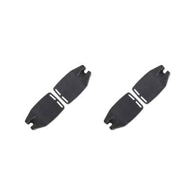 2 Set of Universal Wheelchair Footrest Easy Install Accessories Plastic 2.2 cm Gaps