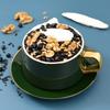 Black sesame walnut mulberry powder 600g/can,healthy and nutritious breakfast,convenient substitute food,delicious Snacks Gifts,Fast food,Black beans,oatmeal,Dessert, vegetable soup (Sugar-free,1can) view 3