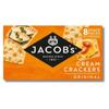 Jacobs Crackers for Cheese Biscuits Multipack - Jacobs Original Cream Crackers 8x3 Crackers Snack Packs (3 each Individually Wrapped Biscuits total of 72 crackers) Bundled By The Great British Kitchen view 1