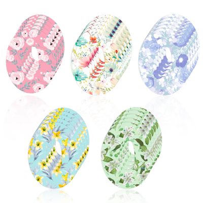 25pcs Dexcom G6 Adhesive Patch, Waterproof & Breathable Sensor Cover, Colorful Floral Sensor Tape & Stickers