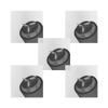 5 Set of Electric Shaver Mini Portable Travel Beard Trimmer Razor USB Rechargeable, Gray view 1