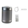 5 Set of Electric Shaver Mini Portable Travel Beard Trimmer Razor USB Rechargeable, Gray view 3