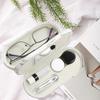 MUDOR 2 in 1 Contact Lens & Glasses Case, Marble White view 2
