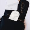 MUDOR 2 in 1 Contact Lens & Glasses Case, Marble White view 3