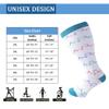 3 Pack Plus Size Compression Socks for Women and Men, 20-30mmhg Extra Large Wide Calf Knee High Stockings for Circulation Support (4XL, YS001-6+46+65) view 2