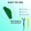 ZCVAcom Molar Floss Stick,More Convenient to Clean The Back Teeth,Floss Sticks,Flosser Picks,Flossers,Suitable for Gifting Elders or Friends ((64 Count,Pack of 4) view 4