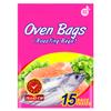 15Roasting Oven Bags, Cooking Roasting Bags Medium Size for Meats Chicken Fish Vegetables (1, 35 x 43 cm) view 1