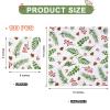 100 Christmas Cocktail Napkins Holiday Disposable Napkins, 3 Ply Holly Mistletoe Berries Greenery Beverage Guest Hand Towels for Xmas Holiday Party Home Dinner Kitchen Bathroom Powder Room view 2