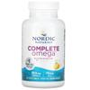 Nordic Naturals Complete Omega-3, 565mg, with Borage Oil and GLA, 120 Softgels, Lemon Flavour, Laboratory Tested, Soy-Free, Gluten-Free, Non-GMO view 1