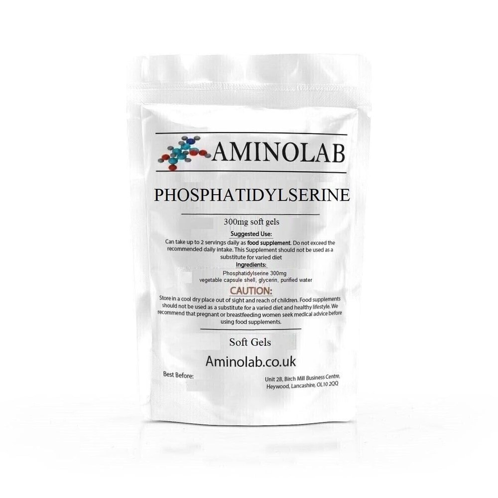 Aminolab - Phosphatidylserine 300mg 365 Soft Gels