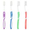 Extra Soft Toothbrushes for Adults - Flossing Toothbrush for Sensitive Teeth and Receding Gums, Tapered Bristles Ultra Clean Plaque Remover Travel Toothbrush Individually Wrapped Pack of 4 view 1