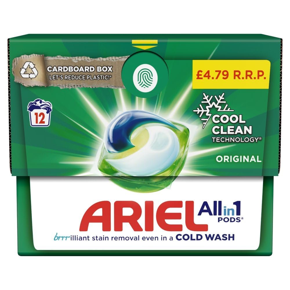 Ariel Original All in1 Pods,12 Washes
