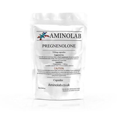 Aminolab - Pregnenolone 500mg 120 Capsules