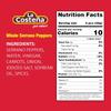 La Costena Serrano Whole Chillies 199g (Pack 10) / Mexican Serrano Hot Spicy Chilli Peppers, Canned Chillies Bulk view 2