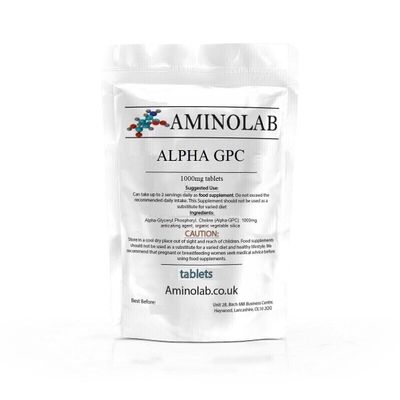 Aminolab - Alpha 99% GPC 1000mg 60 Tablets