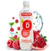 Get More Vits - Vitamin D Still Raspberry & Pomegranate Spring Water (12 x 500ml), Support Healthy Bones, Teeth & Muscles, Boost Immune System, Sugar Free, Low Calorie, Natural Flavours, Vegetarian view 1
