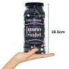 Liquorice Cream Rock Sweets - (620g) Original Retro Liquorice Cream Rock Sweets Gift Jar By Bentley & Ackerman's Sweet Shop. view 3
