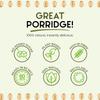 Red Berry & Pumpkin Seed Gluten-Free Instant Oatmeal Porridge from The Great British Porridge Co - Naturally Sweet & Creamy Porridge Oats - 2 x 385g Pouch - 100% Natural, Plant Based, High Fibre view 3