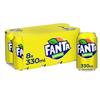 Fanta Orange Fanta Lemon Combo 330ml x 16 Each, Fanta Variety Mix Pack Citrus Flavors, Boxed Treatz view 3