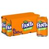 Fanta Orange Fanta Lemon Combo 330ml x 16 Each, Fanta Variety Mix Pack Citrus Flavors, Boxed Treatz view 4